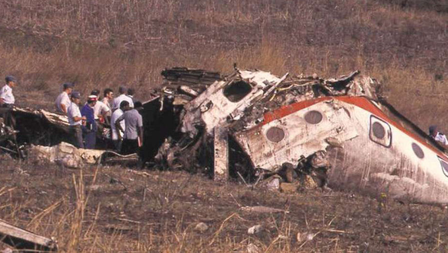 Произошла катастрофа Ту-134 в Драконовых горах