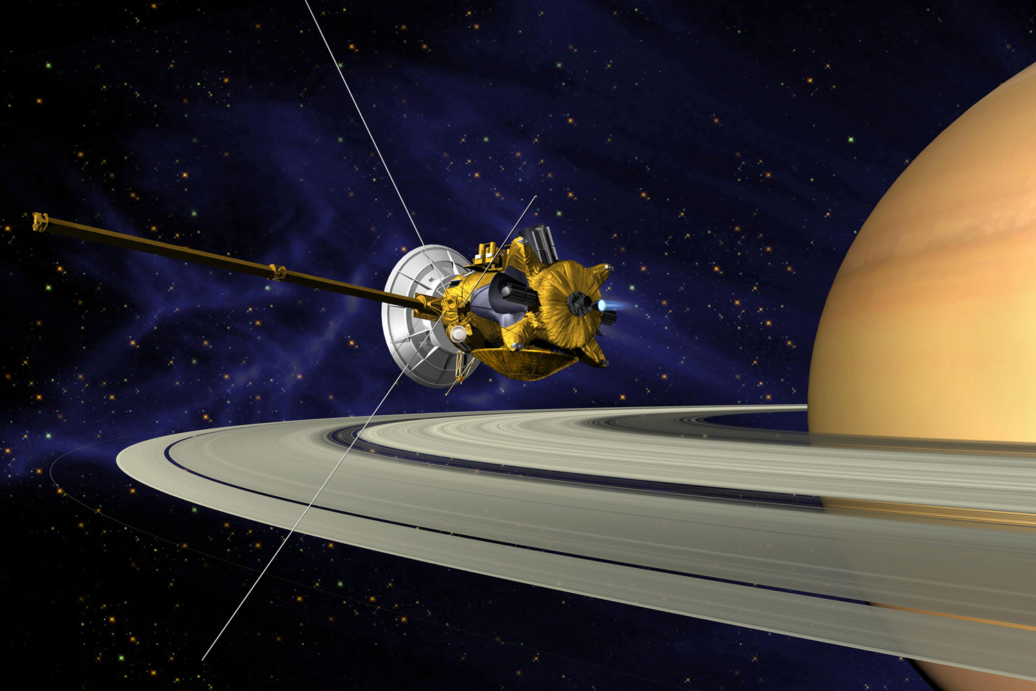 Стартовал проект исследования Сатурна и Титана — Кассини-Гюйгенс
