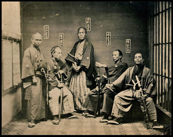 Японские самураи, 1860 год
