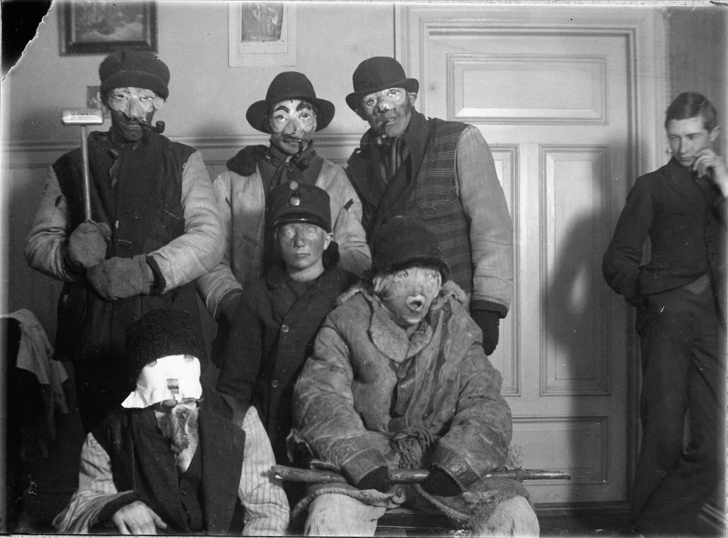 Шведская банда “Fettisdagsgubbar”, 1900 год