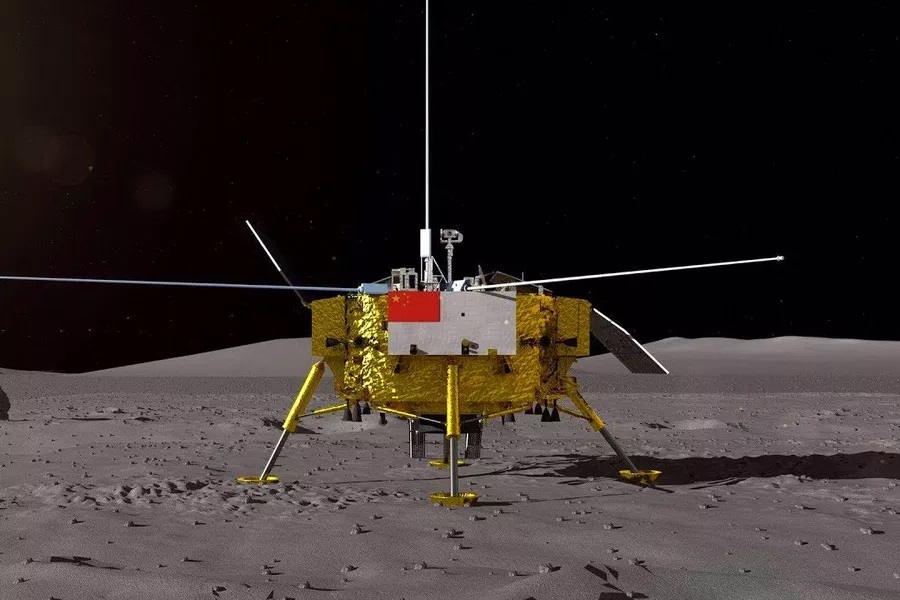 Космический аппарат Чанъэ-4 совершил первую в истории посадку на обратной стороне Луны